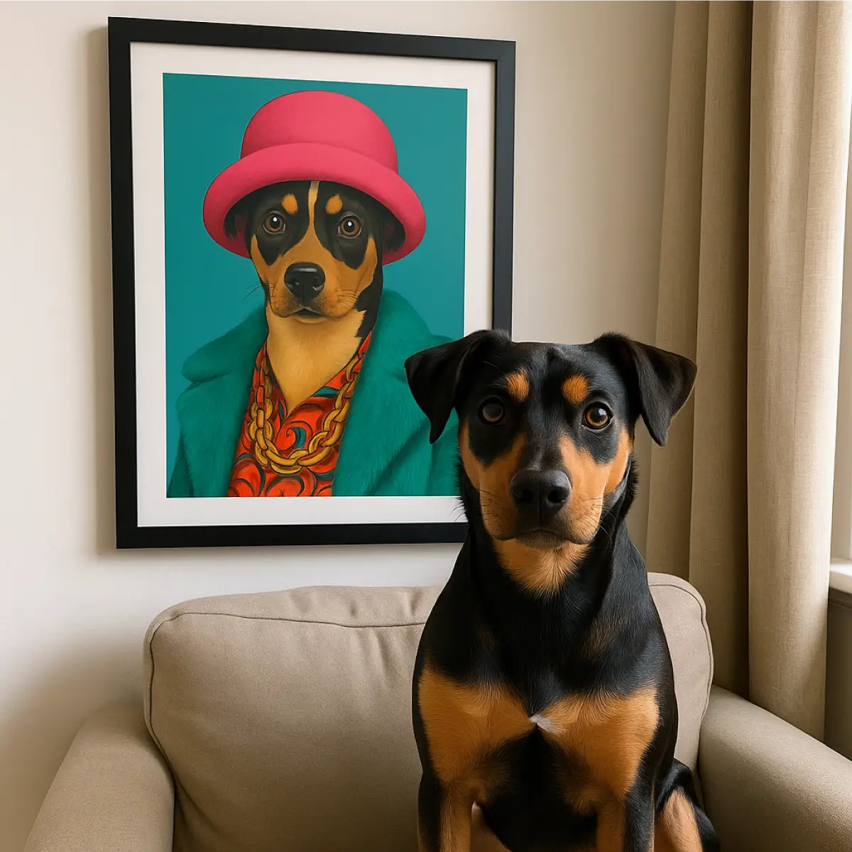 klasikat-zabaven-portret-na-domashen-lyubimets-v-stil-70-te-02.webp